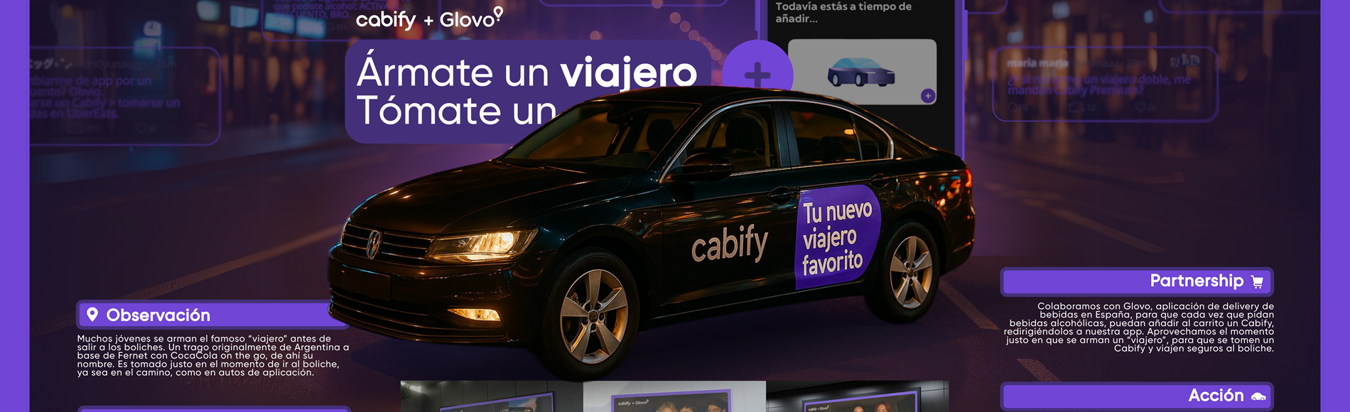 Armate Un Viajero. Tomate Un Cabify (Board)