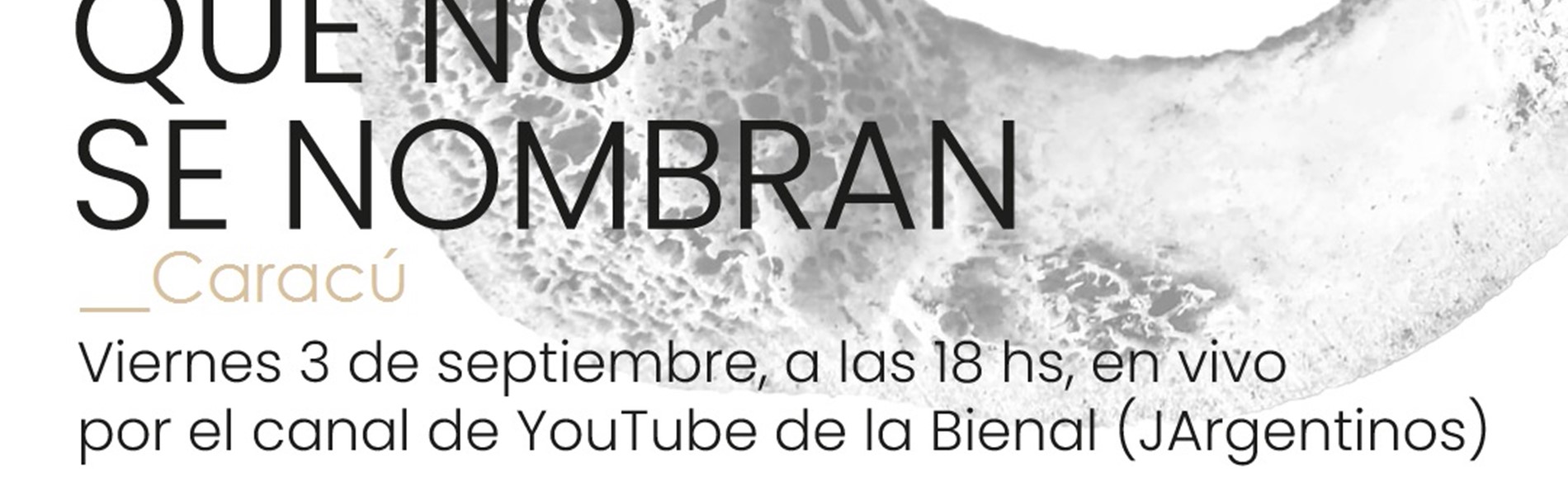 Muestra Art Las Cosas Que No Nombran