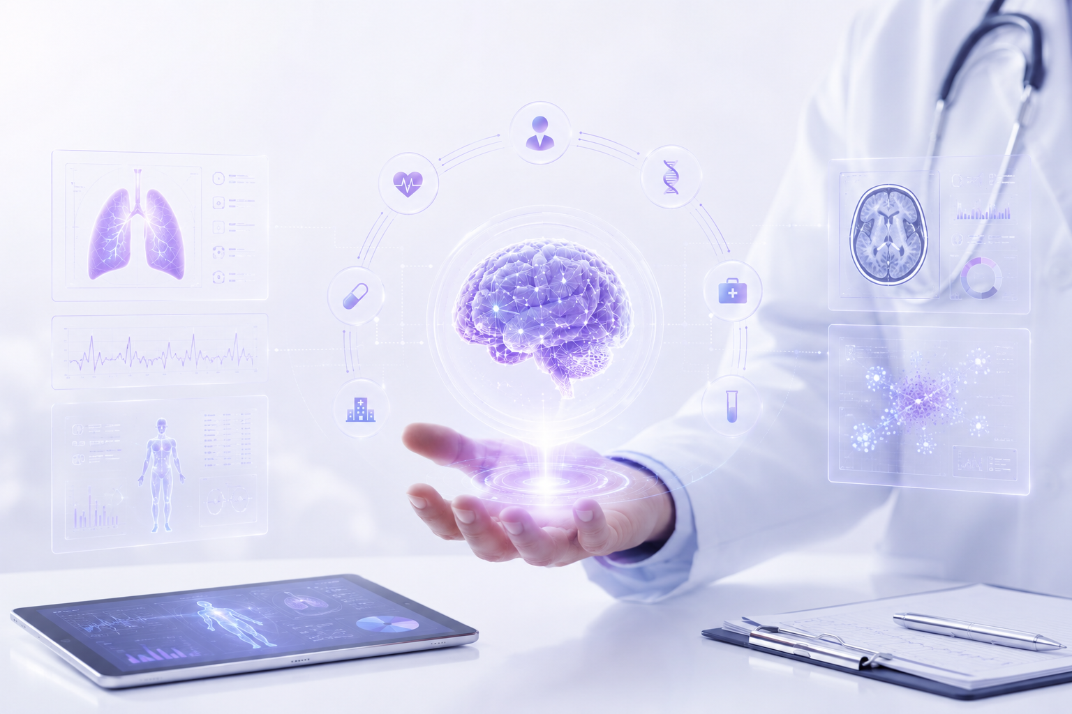 Gestión Innovadora con Transformación Digital con IA en Salud